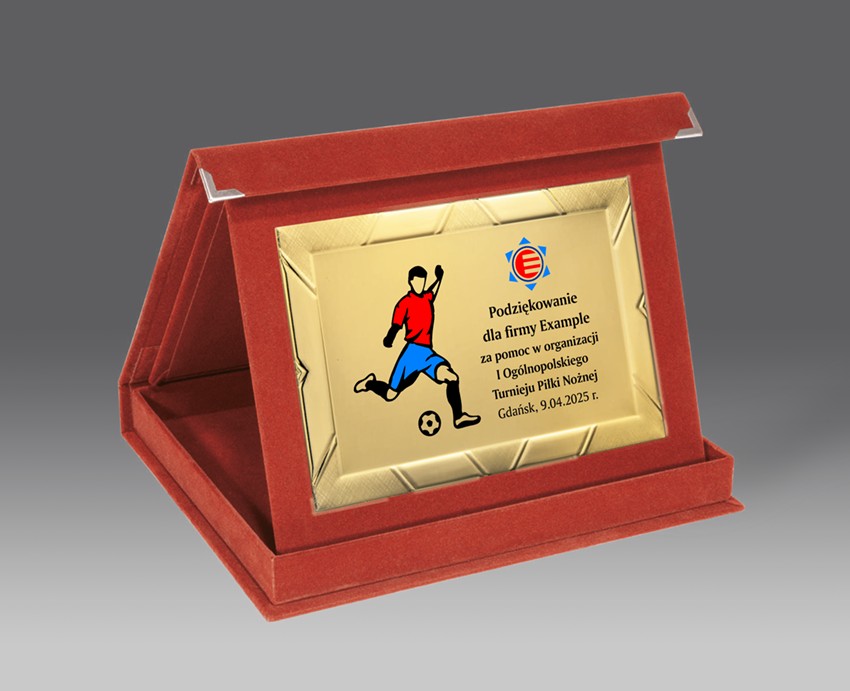 etui z paterą EBOX1, 28x23 puchary statuetki medale