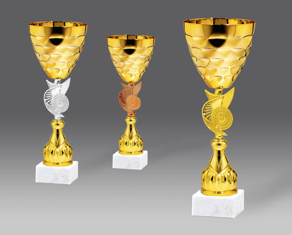 Puchar G26178 3, &oslash;14, h.41 puchary statuetki medale