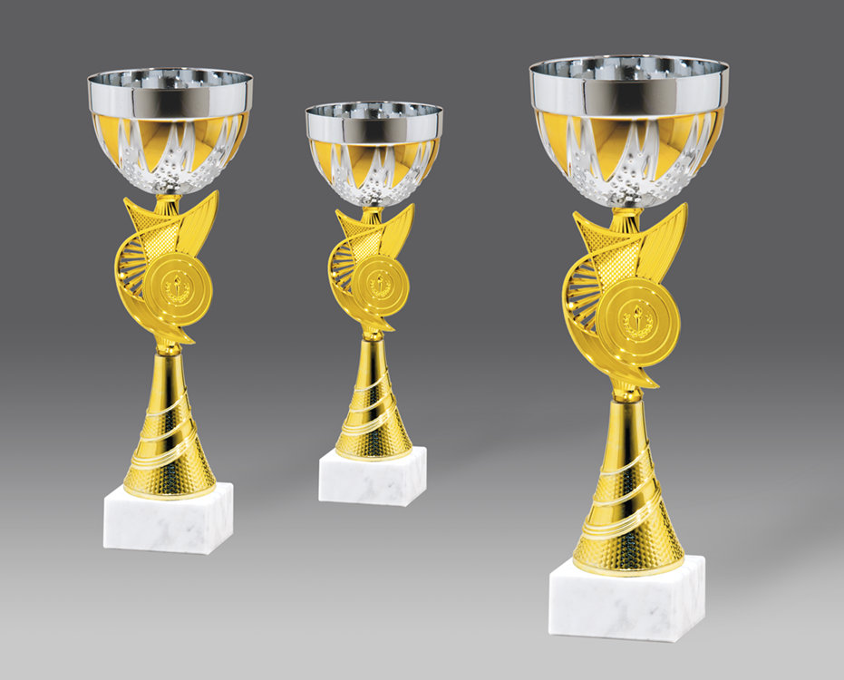 Puchar G26392 3, &oslash;14, h.37 puchary statuetki medale